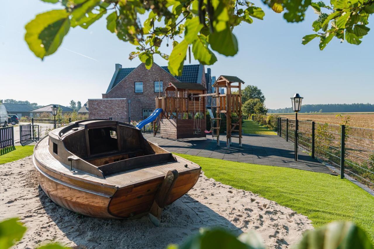 Ferienpark Harkebruegge Haus Juist Barssel  Bagian luar foto